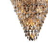 Lustre Paris Dourado e Transparente (d)85cm (a)89cm 17xe14 680w - AQ024L - 3