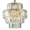PENDENTE HERA FRENCH GOLD E TRANSP (D)48CM (A)49CM 10XE14 400W - AQ030G - 3