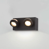 ARANDELA OTO PRETO E ROSE GOLD (C)20CM (L)10CM (A)10CM  2X5W 3000K 600LM LED - 1