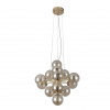 PENDENTE VINHA DOURADO E CONHAQUE (D)45CM (A)45CM 14XG9 98W - QT001G