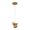 PENDENTE PAPILLON DOURADO E BRANCO (D)12CM (A)12CM 2X3W 3000K - EG001 - 1