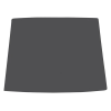 Cupula Basic Preto (d)43cm (l)35cm (a)33.2cm - EX2014PT - 1