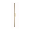 ARANDELA / PLAFON TEC DOURADO E BRANCO (C)90CM (L)2CM 1X15W 3000K 980LM - GD011LG - 1