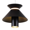 PENDENTE CORDEL PRETO (D)15CM (A)13CM 5W + 2W 2700K 350LM - CD013 - 3