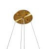 PENDENTE FLORA DOURADO E TRANSPARENTE (D)60CM (A)18CM 18XG4 54W - DY001S - 1