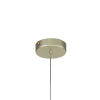 PENDENTE LUDIQUE DOURADO E TRANSPARENTE E BRANCO (D)10CM (A)6CM 1X5W 3000K - EG006 - 1