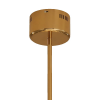 PENDENTE TSUKI BRONZE E TRANSPARENTE (D)97CM (A)48CM 40X1.5W 3000K 6000LM - BB009L - 1