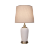 BASE PARA ABAJUR PIANO BRONZE E BRANCO (D)17CM (A)50CM 1XE27 40W - GL012W - 3
