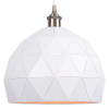 PENDENTE ORIGAMI D 30CM X 27CM 1XE27 127V / 220V BRANCO - KE004W - 2