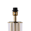 BASE PARA ABAJUR VENETO DOURADO E TRANSPARENTE (D)16CM (A)53CM 1XE27 40W - MI008 - 1