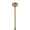 PENDENTE MALAGUETA DOURADO E BRANCO (D)93CM (A)100CM 8XG9 80W - GR001 - 1