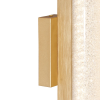 ARANDELA GLITTER DOURADO E TRANSPARENTE (C)35CM (L)12CM (A)17.5CM 1X8W 3000 - HC008 - 2