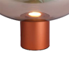 ABAJUR MIRAGE COBRE E CHAMPANHE (D)36CM (A)35CM 1X1W 3000K 300LM LED - 2