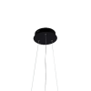 PENDENTE ATOM PRETO (D)63CM (A)15CM 1X36W 3000K 1188LM LED - 1