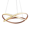 PENDENTE NODO ROSE GOLD (D)50CM (A)15CM 1X36W 3000K 1188LM LED - 3