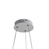 PENDENTE NODO BRANCO (D)50CM (A)15CM 1X36W 3000K 1188LM LED - HM020W - 2