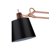 PENDENTE SCOPE COBRE E PRETO (D)25CM (A)142CM 1XE27 40W - HU1002A - 1