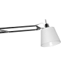 PENDENTE SCOPE CROMADO E BRANCO (D)25CM (A)142CM 1XE27 40W - HU1002C - 2
