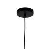 PENDENTE CONE PRETO E FUME (D)12CM (A)30CM 1XG9 25W - RE012 - 1