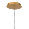 PENDENTE MANACA DOURADO E BRANCO (D)72CM 25X3W 3000K 4500LM - BD003S - 1