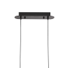 PENDENTE NERO CROMO NEGRO E BRANCO (C)62CM (L)33CM (A)66.2CM 5XG9 50W - MM002 - 1