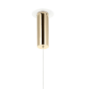 PENDENTE NINHO DOURADO E BRANCO (D)41CM 1X24W 3000K 1920LM - WD017M - 1