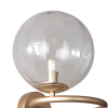 ARANDELA OXALA DOURADO E TRANSPARENTE (C)33.5CM (L)26CM (A)39CM 2XG9 50W - RE011 - 3