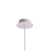 PENDENTE PITUCO ROSE GOLD E BRANCO E BRANCO (D)10CM (A)18.7CM 1XGU10 10W - ML015W - 1