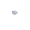 PENDENTE SET BRANCO E NICKEL (D)23CM (A)23CM 1X40W E27 - 2
