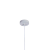 PENDENTE SET BRANCO E NICKEL (D)18CM (A)41,5CM 1X40W E27 - 1