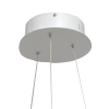 PENDENTE ZIG BRANCO (C)57CM (L)47CM (A)26CM 1X35W 3000K 1800LM - TP001 - 1