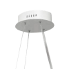 PENDENTE ZIG BRANCO (C)88CM (L)32CM (A)22CM 1X35W 3000K 1800LM - TP002 - 1