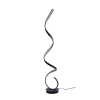 COLUNA FLUIRE PRETO E BRANCO (D)23CM (A)140CM 1X30W 3000K 1500LM - SB004B - 1