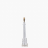 BASE PARA ABAJUR CLASSIC CROMADO E TRANSPARENTE (C)14CM (L)14CM (A)65CM 1XE27 40W - XL1155 - 1
