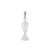 BASE PARA ABAJUR CLASSIC CROMADO E TRANSPARENTE (D)15CM (A)55CM 1XE27 40W - XL1210 - 1