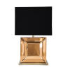 BASE PARA ABAJUR ESPELHO BRONZE E BRONZE (C)25CM (L)12CM (A)35CM 1XE27 40W - GL010G - 1