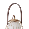 ABAJUR LAMP DOURADO E BRANCO (D)18CM (A)22CM 1XG9 40W - ML001G - 1