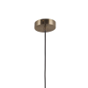 PENDENTE PETIT POA DOURADO E BRANCO (C)60CM (L)15CM (A)27CM 3XE27 BOLINHA 15W - SQ001 - 1