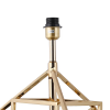 BASE PARA ABAJUR VENETO DOURADO E PRETO (D)22.5CM (A)50CM 1XE27 40W - MI012 - 1