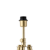 BASE PARA ABAJUR VENETO DOURADO E TRANSPARENTE (C)29.5CM (L)25.5CM (A)59.5CM 1XE27 40W - MI006 - 1