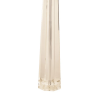 BASE PARA ABAJUR CLASSIC CROMADO E TRANSPARENTE (D)9CM (A)45CM 1XE27 40W - XL1151 - 1