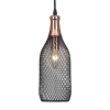 PENDENTE COPPER COBRE E PRETO (D)12CM (A)31CM 1XE27 40W - XN004 - 3