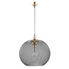PENDENTE COPPER PRETO E DOURADO (D)50CM (A)49.5CM 1XE27 40W - XN005G - 1