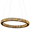 PENDENTE AURA PICCOLA COBRE E CHAMPAGNE (D)60CM (A)5.5CM 1X24W 3000K 1320LM - ID010E - 2