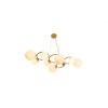 PENDENTE OXALA DOURADO E BRANCO (C)110CM (L)86CM (A)39CM 9XG9 225W - 1