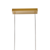 PENDENTE BALANÇO DOURADO E BRANCO (D)60CM (A)30CM 3XG9 75W - TR003 - 1
