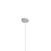 PENDENTE BOT BRANCO E COBRE (D)50CM (A)38,5CM 1X40W E27 - 1