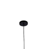 PENDENTE BOT PRETO E DOURADO (D)50CM (A)38,5CM 1X40W E27 - 1