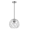 PENDENTE ARAMI D 20CM X 18CM 1XE27 127V / 220V CROMADO - CI004C - 5