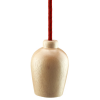 PENDENTE HOLDER D 8CM X 10CM 1XE27 127V / 220V NATURAL - DA001V - 1